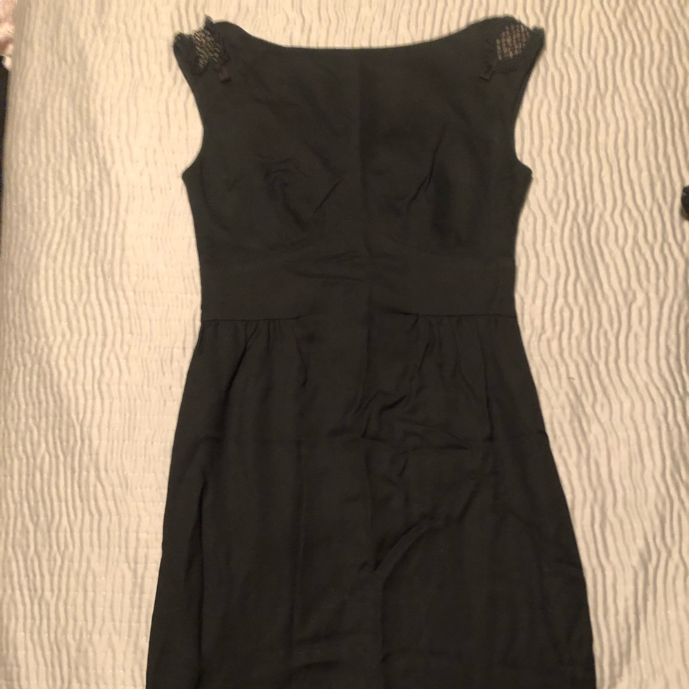 Black cocktail dress.